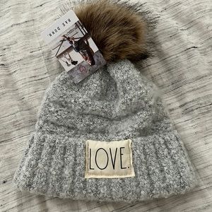 Hat & scarf from RAE DUNN.